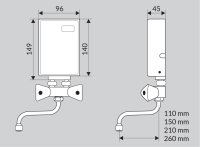 PERFECT 3,5 KW Übertisch